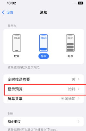 宁阳苹果售后维修中心分享iPhone手机收不到通知怎么办 