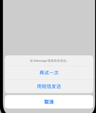 宁阳apple维修iPhone上无法正常发送iMessage信息