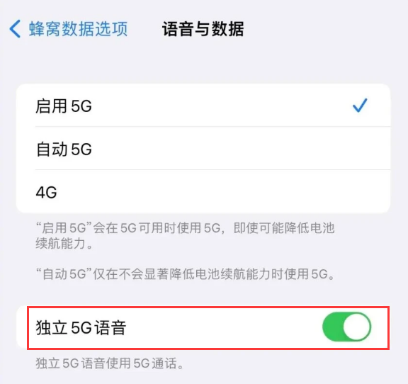 宁阳苹果14维修分享iPhone 14 Pro如何开启VoNR 