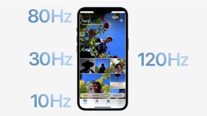 宁阳苹果14维修分享iPhone 14有高刷吗 