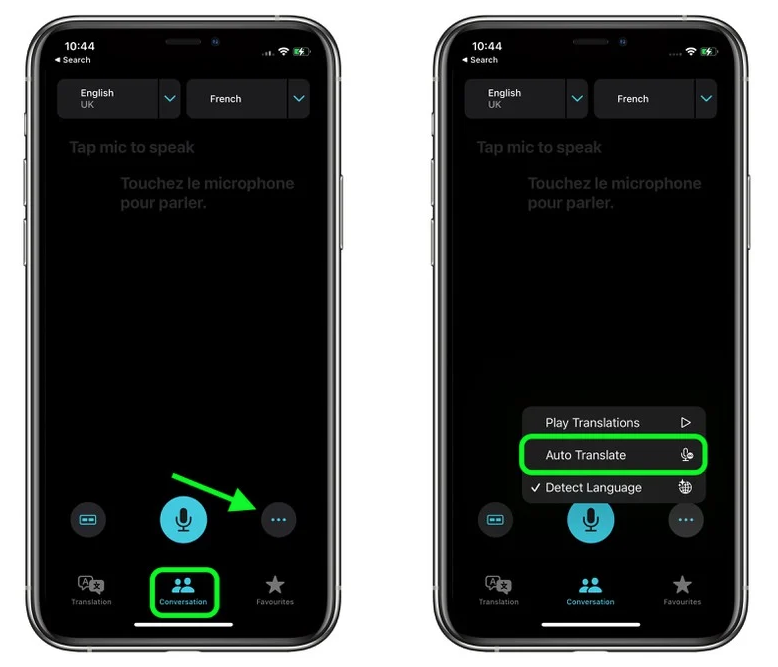 宁阳苹果手机维修分享iOS 15 “翻译” App 新改进 