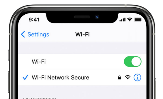 宁阳苹果手机维修分享iPhone遇Wi-Fi漏洞怎么办 