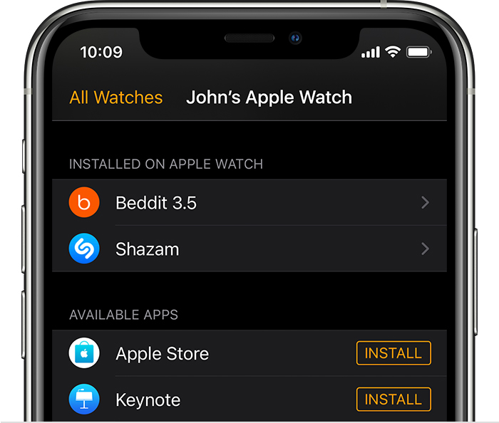 宁阳苹果手机维修分享如何在 Apple Watch 上下载应用 