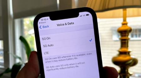 宁阳苹果手机维修分享iPhone 12如何打开或关闭5G网络 